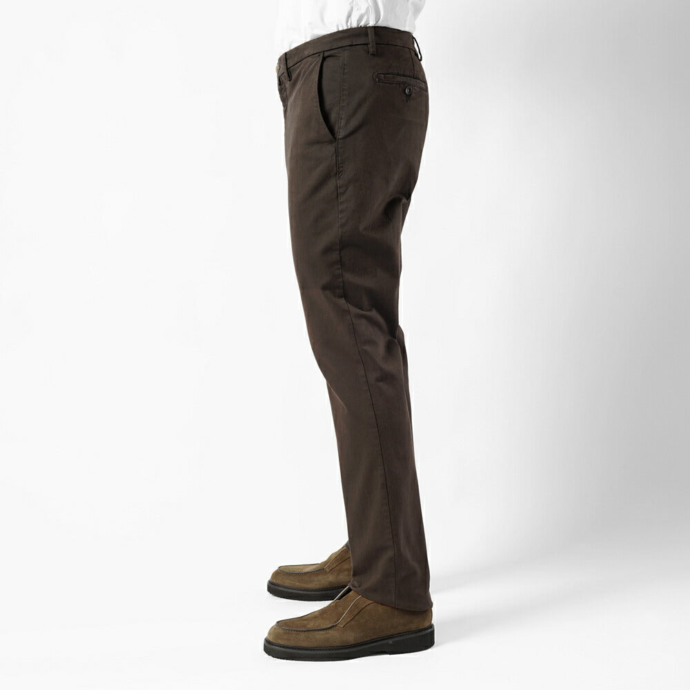 バルバッティ BARBATI P-JEK-R 225812 チノ レギュラーフィット コットンツイル ウォッシュ加工 ストレッチ 25秋冬 パンツ テーパードパンツ チノパン スリムパンツ メンズ チノパンスリム チノパン シンプル ネイビー ブラウン オフホワイト イタリア インポート