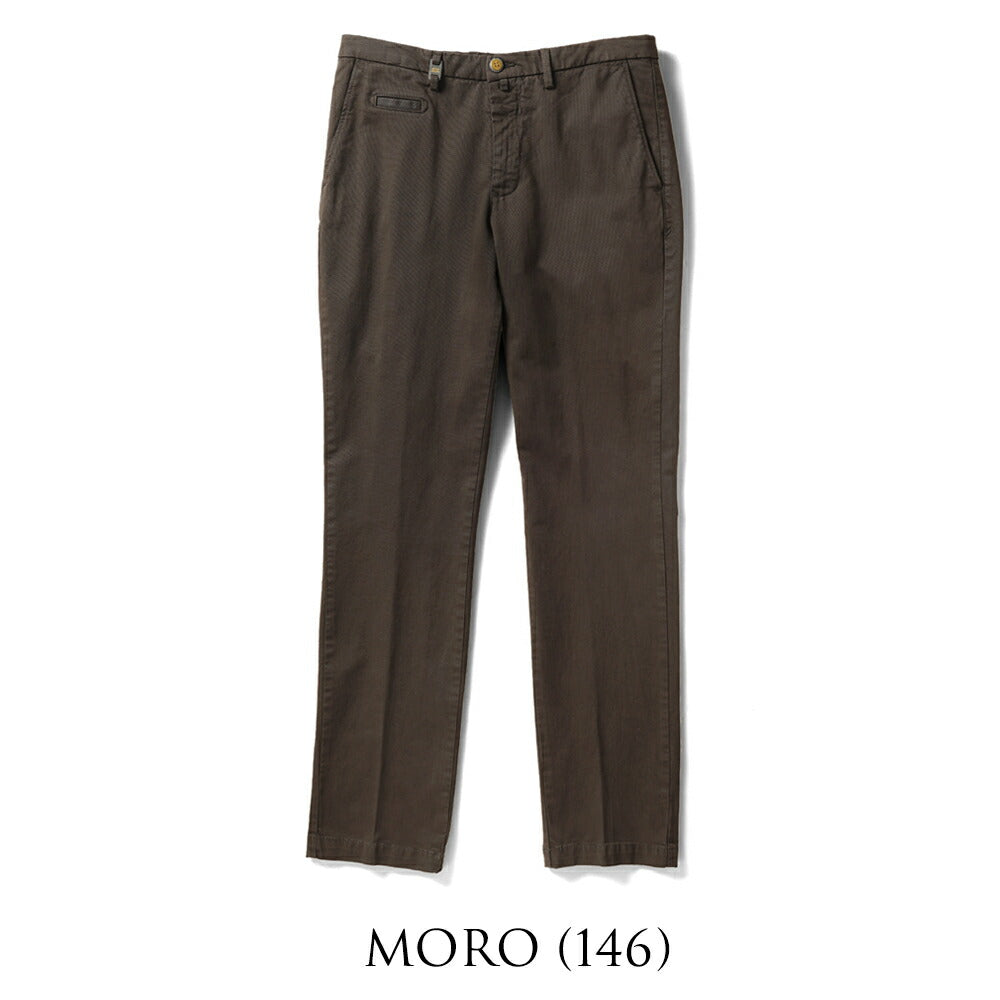 バルバッティ BARBATI P-JEK-R 225812 チノ レギュラーフィット コットンツイル ウォッシュ加工 ストレッチ 25秋冬 パンツ テーパードパンツ チノパン スリムパンツ メンズ チノパンスリム チノパン シンプル ネイビー ブラウン オフホワイト イタリア インポート