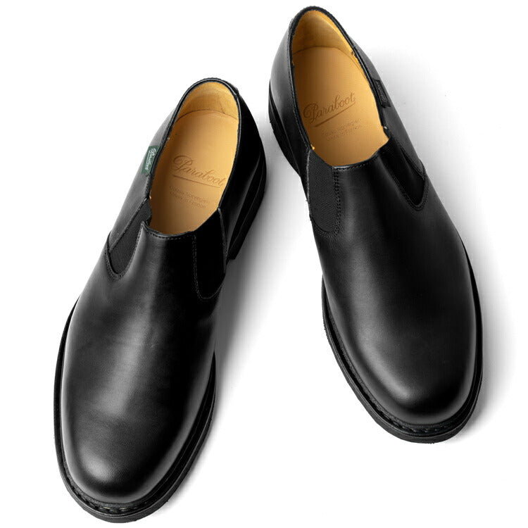 パラブーツ PARABOOT PHOTON / TEX フォトン サイドゴアブーツ ブラック NOIRE - LIS NOIR モカシン 145712 サイドゴア スリッポン ショートブーツ メンズ革靴 高品質 メンズ ブランド 履き心地 紳士靴 カジュアル 革靴 ブーツ
