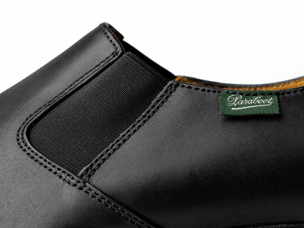 パラブーツ PARABOOT PHOTON / TEX フォトン サイドゴアブーツ ブラック NOIRE - LIS NOIR モカシン 145712 サイドゴア スリッポン ショートブーツ メンズ革靴 高品質 メンズ ブランド 履き心地 紳士靴 カジュアル 革靴 ブーツ