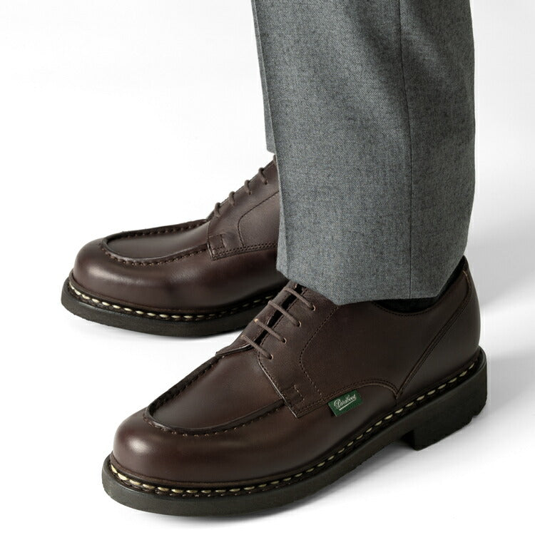 【アウトレット特価】パラブーツ PARABOOT シャンボード CHAMBORD ダークブラウン LIS-CAFE カーフ ノルウィージャン製法 メンズ ビジネスシューズ メンズ革靴 高品質 メンズ ブランド 履き心地 紳士靴 ドレスシューズ メンズビジネスシューズ ブラウン カジュアル