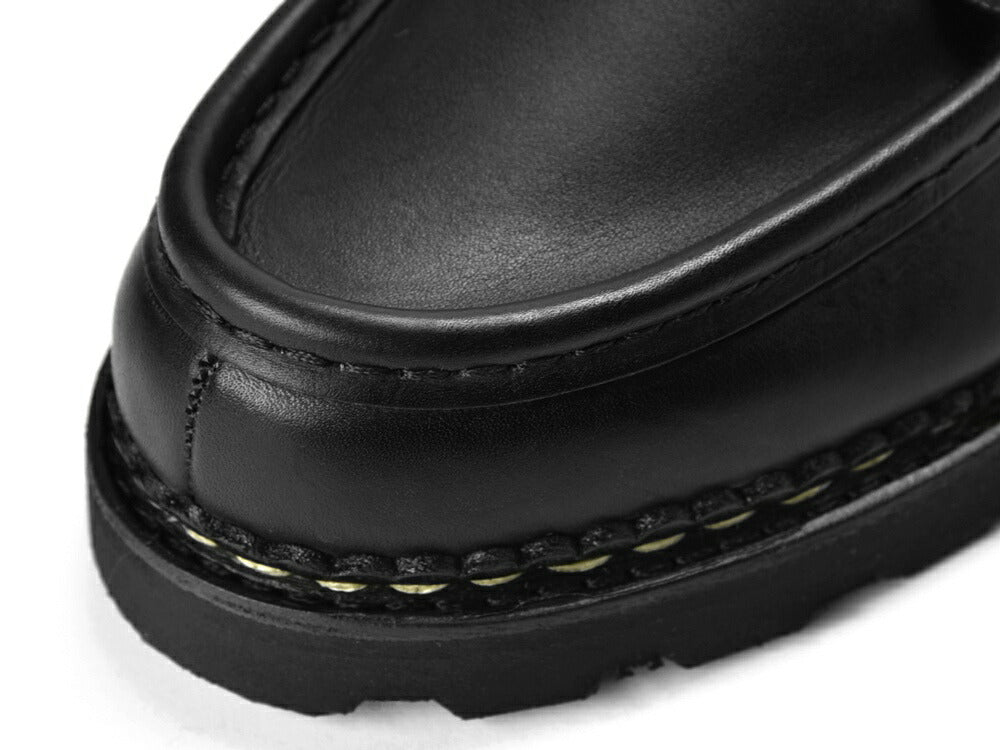 パラブーツ PARABOOT ランス REIMS ブラック LIS-NOIR カーフ ローファー ノルウィージャン製法 メンズ ビジネスシューズ メンズ革靴 高品質 メンズ ブランド 履き心地 紳士靴 ドレスシューズ メンズビジネスシューズ 黒 カジュアル