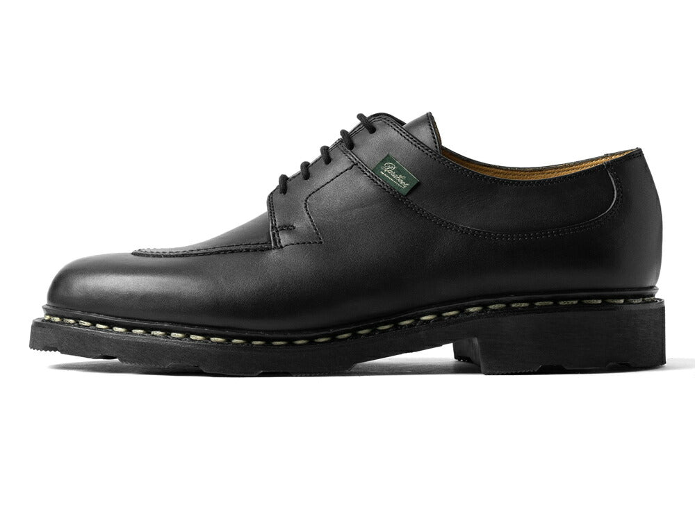 パラブーツ PARABOOT アヴィニョン AVIGNON ブラック LIS-NOIR 705109 カーフ ノルウィージャン製法 Uチップ メンズ ビジネスシューズ メンズ革靴 高品質 メンズ ブランド 履き心地 紳士靴 乗せモカ ドレスシューズ メンズビジネスシューズ 黒 カジュアル