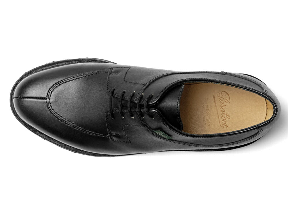 パラブーツ PARABOOT アヴィニョン AVIGNON ブラック LIS-NOIR 705109 カーフ ノルウィージャン製法 Uチップ メンズ ビジネスシューズ メンズ革靴 高品質 メンズ ブランド 履き心地 紳士靴 乗せモカ ドレスシューズ メンズビジネスシューズ 黒 カジュアル