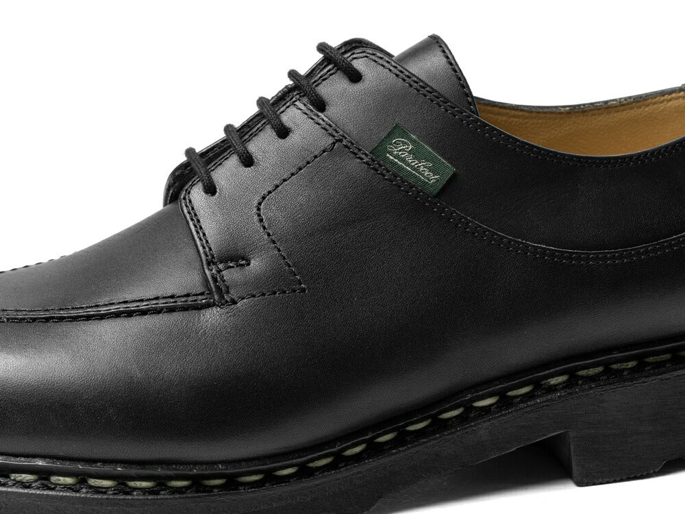 パラブーツ PARABOOT アヴィニョン AVIGNON ブラック LIS-NOIR 705109 カーフ ノルウィージャン製法 Uチップ メンズ ビジネスシューズ メンズ革靴 高品質 メンズ ブランド 履き心地 紳士靴 乗せモカ ドレスシューズ メンズビジネスシューズ 黒 カジュアル