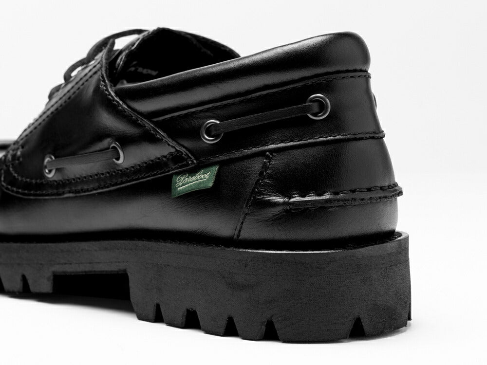 パラブーツ PARABOOT ブリアック BRIAC 240512 デッキシューズ ブラック LIS-NOIR