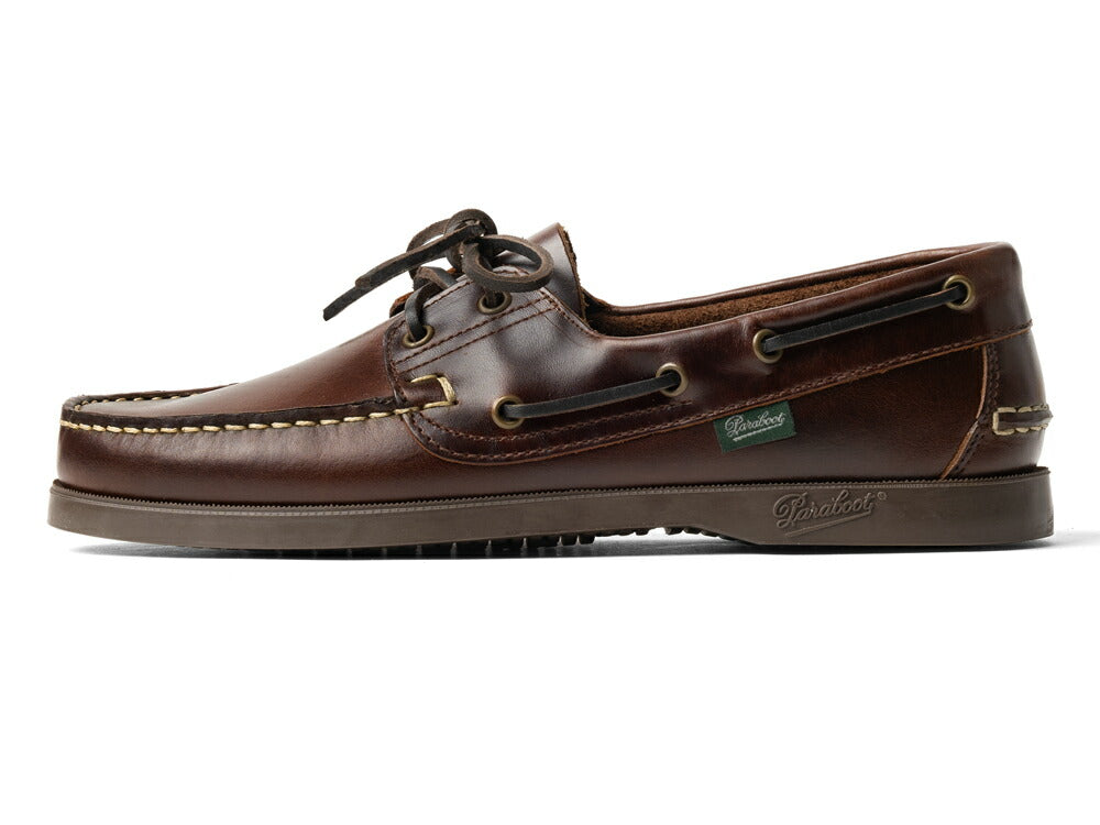 パラブーツ PARABOOT バース BARTH MARINE デッキシューズ ブラウン MARRON AMERICA 780001 モカシン オイルドレザー ラバーソール スリッポン 革靴 メンズ インポート