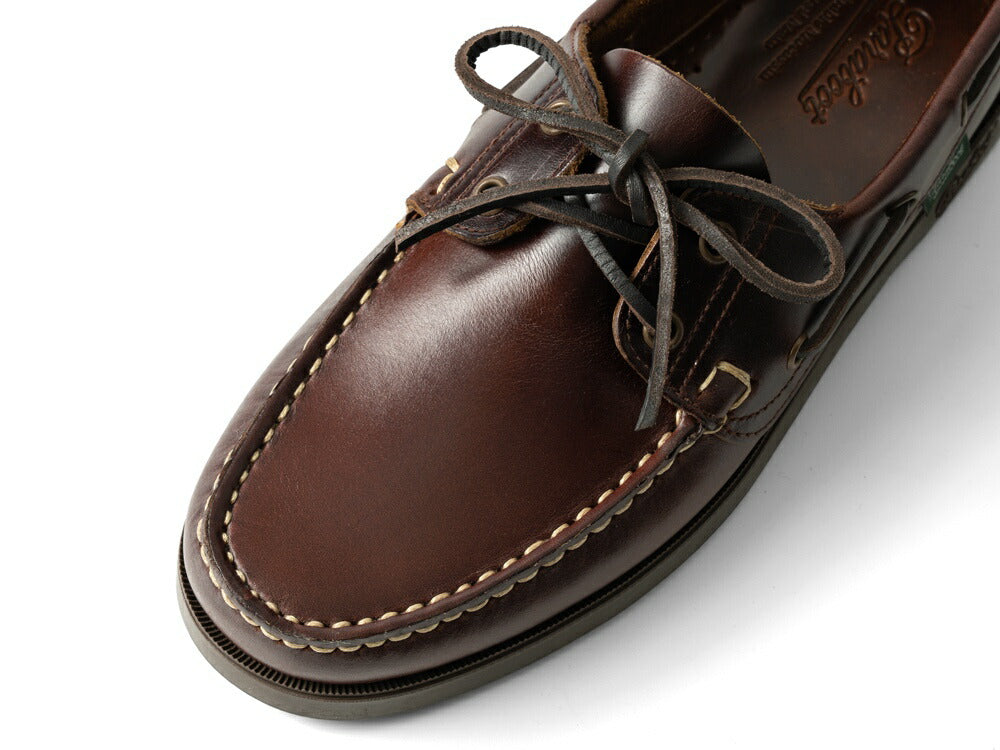 パラブーツ PARABOOT バース BARTH MARINE デッキシューズ ブラウン MARRON AMERICA 780001 モカシン オイルドレザー ラバーソール スリッポン 革靴 メンズ インポート