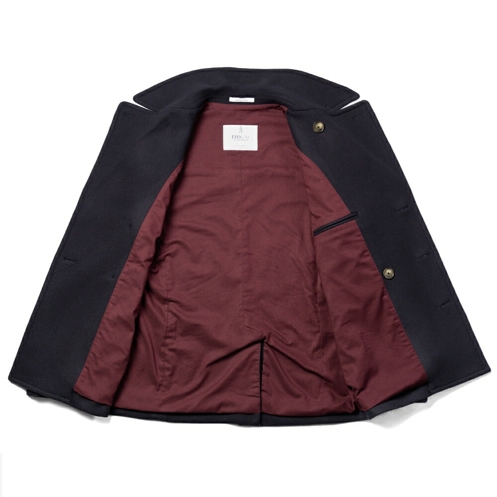 エイダム EIDUM PEACOAT BE05F W802 ピーコート ショート丈 Pコート