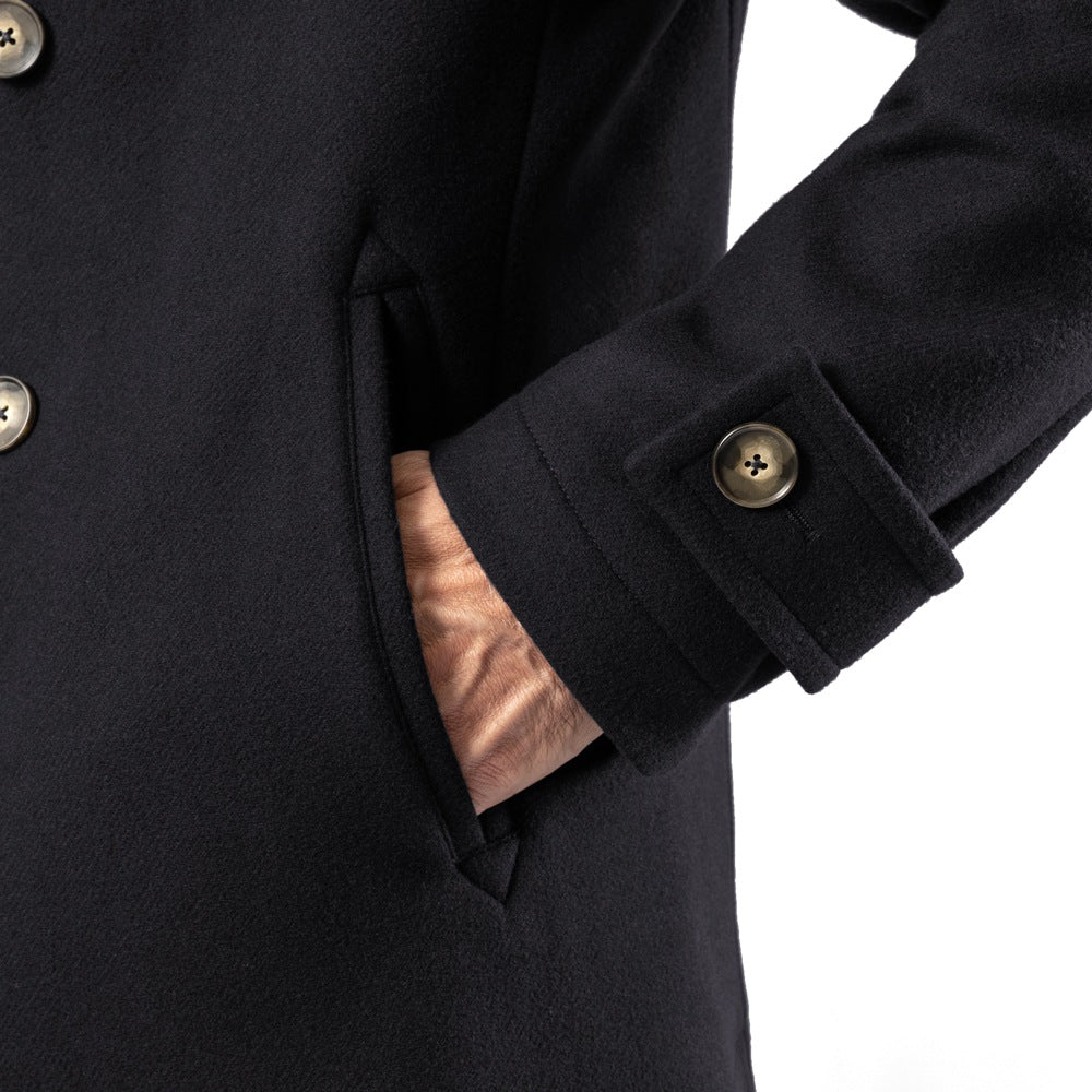 エイダム EIDUM PEACOAT BE05F W802 ピーコート ショート丈 Pコート