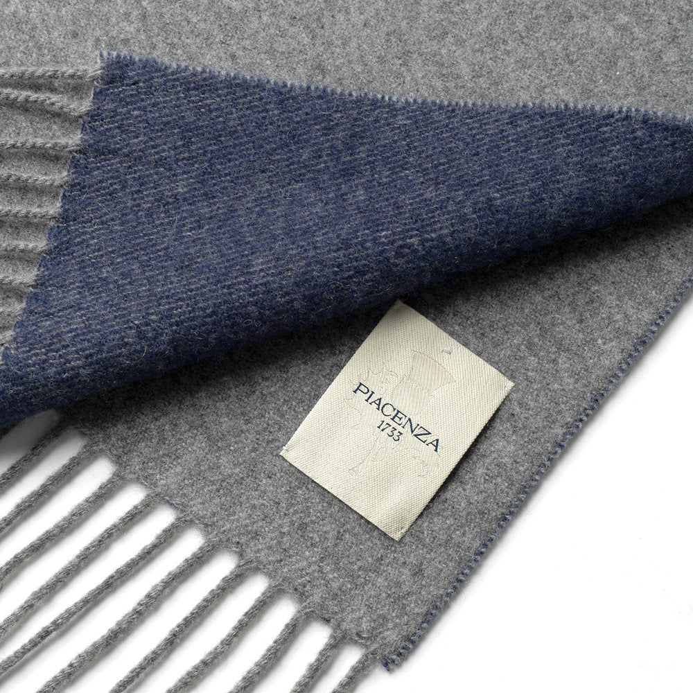 ピアチェンツァ PIACENZA カシミア ストール マフラー ダブルフェイス 82606 ブラック グレー ベージュ ネイビー メンズ レディース 秋 冬 カシミア カシミヤ 冬小物 プレゼント