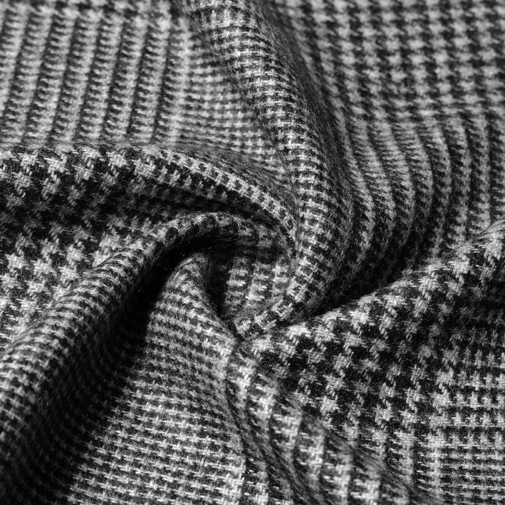 ピアチェンツァ PIACENZA カシミア混シルク ストール マフラー グレンチェック ダブルフェイス グレー×チャコール / ライトブラウン×ブラウン / ワインレッド×パープル メンズ レディース 秋 冬 カシミア シルク カシミヤ チェック 冬小物 プレゼント