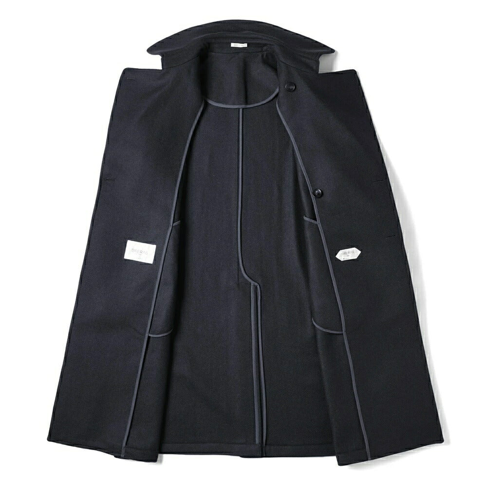 ブレラス BRERAS トレンチコート ロング丈 PORTO CC1 25AW 25秋冬 トレンチ ミリタリー ミリタリーコート ウール  ロングコート メンズ ビジネス ブランド センターベンツ  高級 クラシコ イタリア