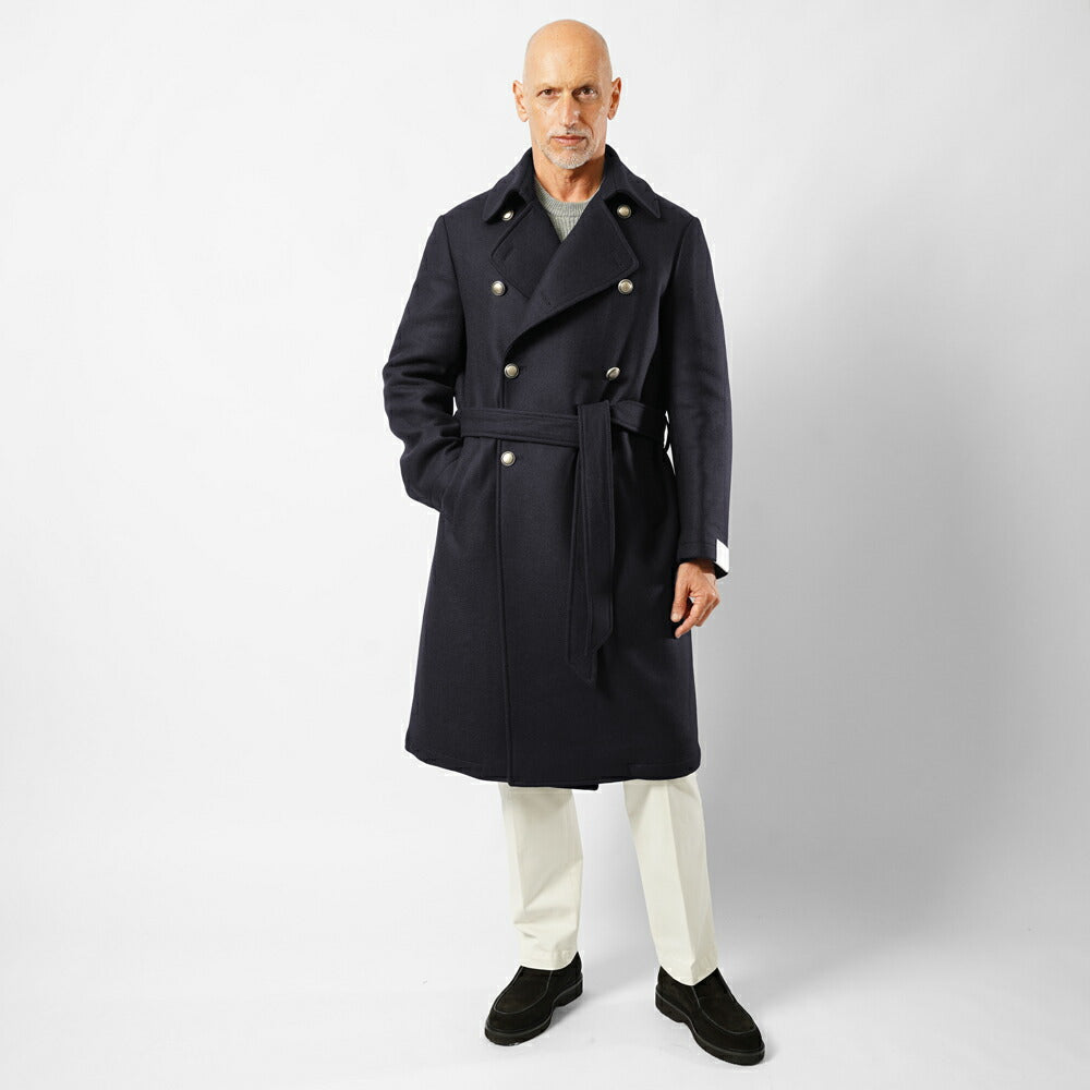 ブレラス BRERAS トレンチコート ロング丈 PORTO CC1 25AW 25秋冬 トレンチ ミリタリー ミリタリーコート ウール  ロングコート メンズ ビジネス ブランド センターベンツ  高級 クラシコ イタリア