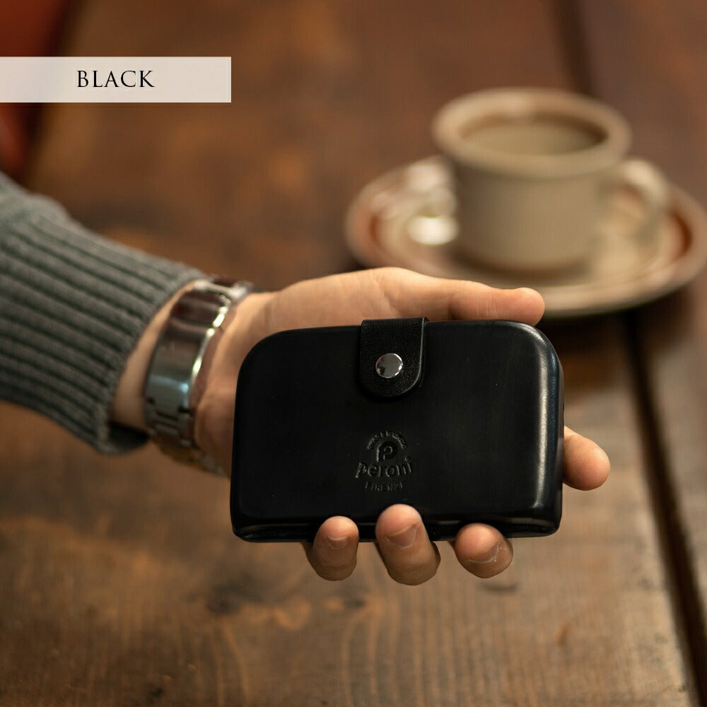 ペローニ PERONI FIRENZE ミニ財布 ミニウォレット グリーン ブラック レッド ネイビー オレンジ マスタード ボルドー ライトブルー ライトグリーン コインケース カードケース 札入れ 革 メンズ レディース イタリアンレザー 小さい財布 ブランド GIRAMONDO ジラモンド