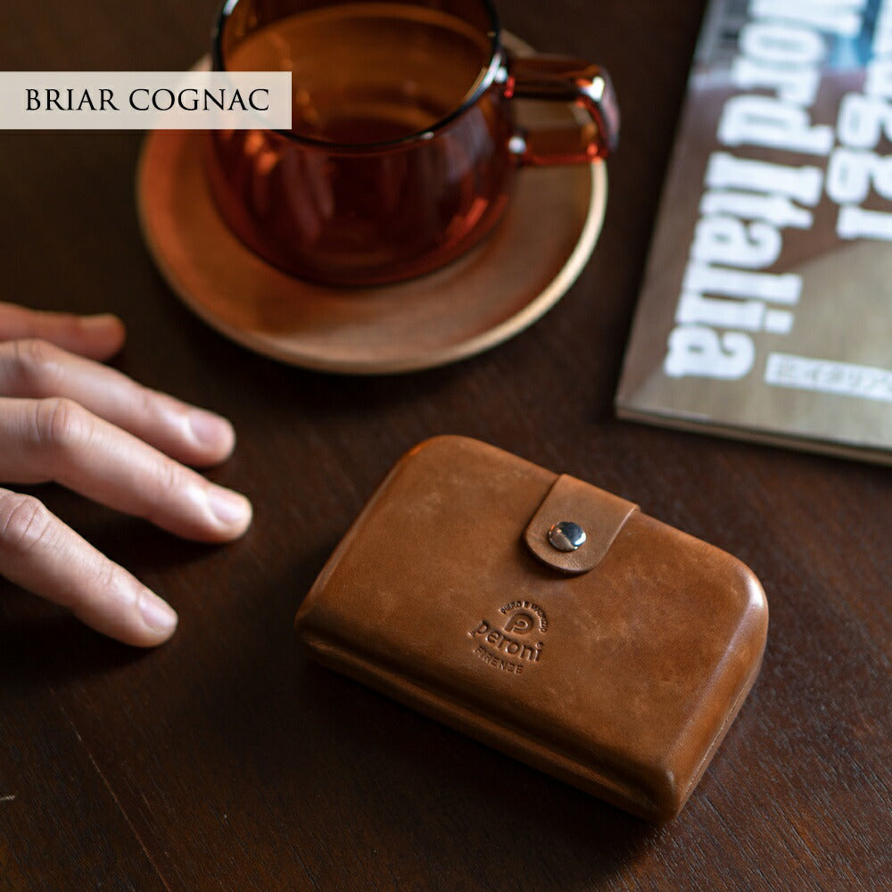 ペローニ PERONI FIRENZE ミニ財布 ミニウォレット BRIAR ダークブラウン ブラウン レッド グリーン ネイビー コインケース カードケース 札入れ 革 メンズ レディース イタリアンレザー ミニマム ブランド財布 小さい財布 女性 男性 ブランド GIRAMONDO ジラモンド