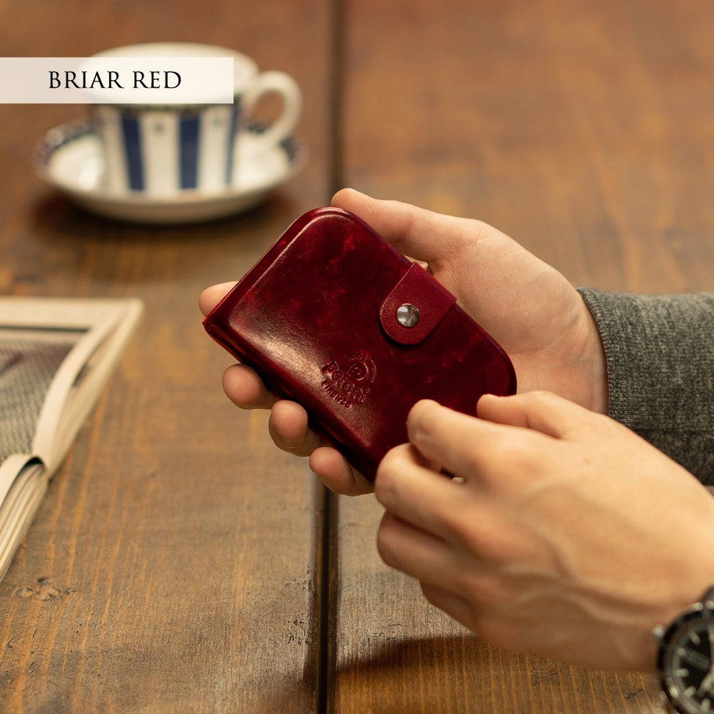 ペローニ PERONI FIRENZE ミニ財布 ミニウォレット BRIAR ダークブラウン ブラウン レッド グリーン ネイビー コインケース カードケース 札入れ 革 メンズ レディース イタリアンレザー ミニマム ブランド財布 小さい財布 女性 男性 ブランド GIRAMONDO ジラモンド