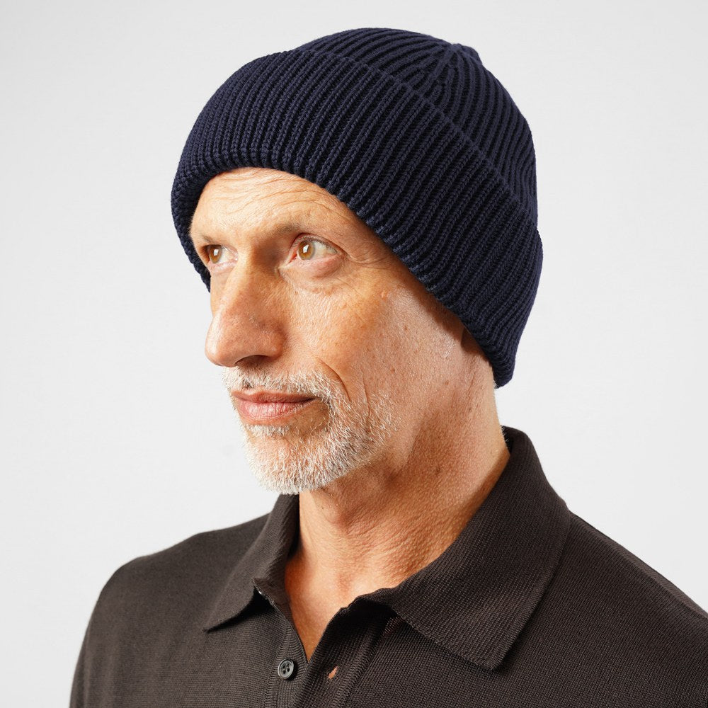 ロベルトコリーナ ニットキャップ メリノウール ビーニー 2151 オフホワイト ブラック ネイビー グレー 秋冬 roberto collina メンズ ニット キャップ インポート イタリア 防寒 帽子 ニット帽 冬小物 プレゼント フリーサイズ