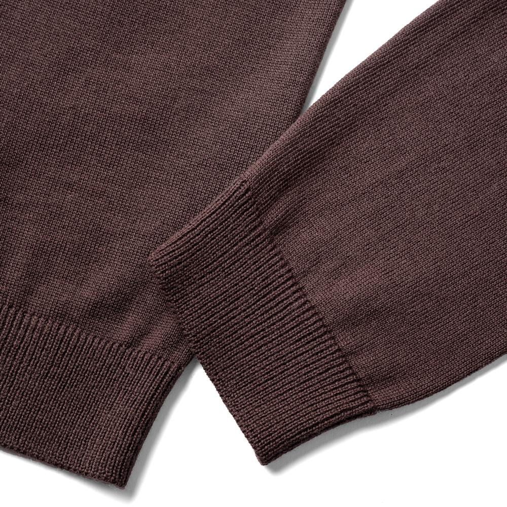 ロベルトコリーナ ニット モックネック 1006 ハイゲージ ワインレッド ブラック ネイビー オフホワイト カーキ ミリタリー ワインレッド ボルドー グリーン 秋冬 roberto collina メンズ ニット ハイネック インポート イタリア セーター 薄手