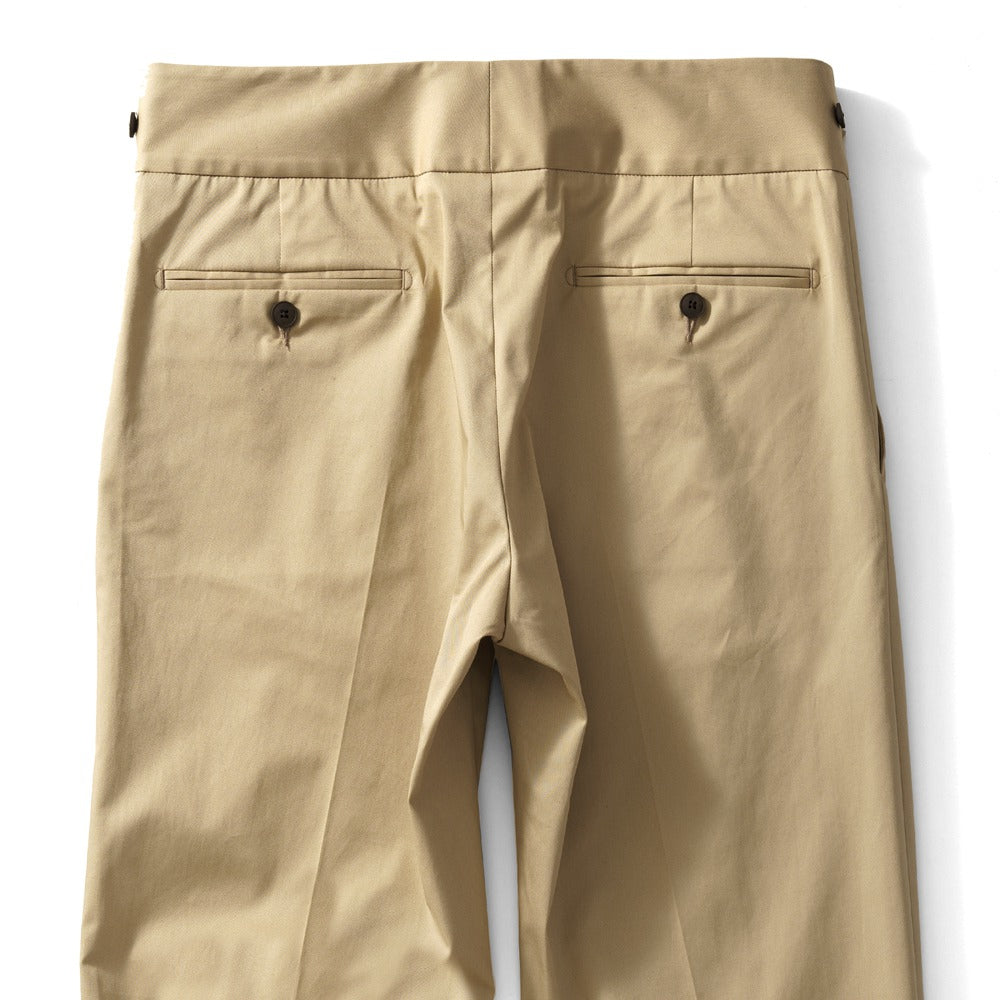 エキパージュ EQUIPAGE グルカパンツ トラウザー REMO 520 スリム チノ ミリタリー コットンパンツ ストレッチ 25春夏 スラックス チノパン チノパンツ テーパード  ベージュ ブラック
