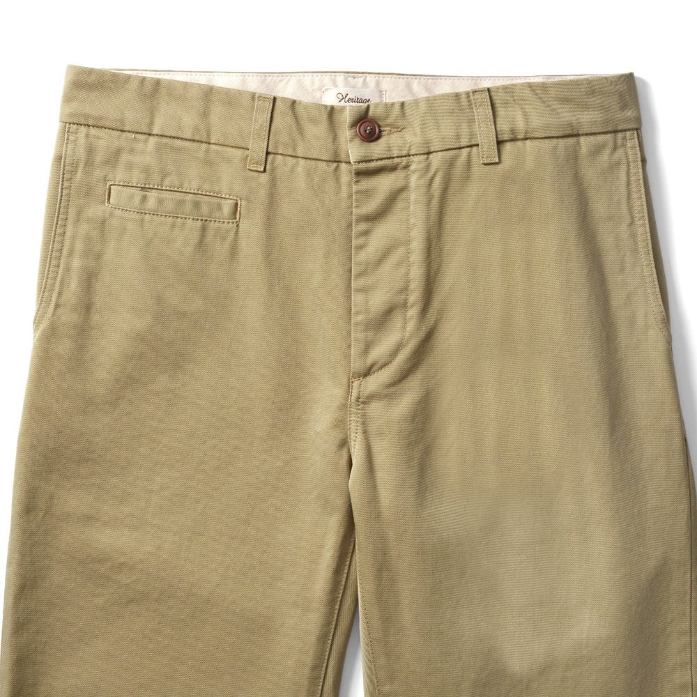 テラジェノバ TELA GENOVA チノパンツ ミリタリーチノ REN03 BEIG RENZO コットン ヴィンテージ ビンテージ ミリタリー US ARMY チノ ストレート 25春夏 メンズ チノパン カジュアル ベージュ カーキ