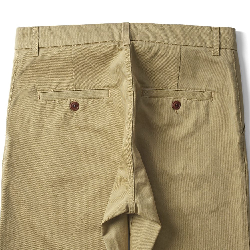 テラジェノバ TELA GENOVA チノパンツ ミリタリーチノ REN03 BEIG RENZO コットン ヴィンテージ ビンテージ ミリタリー US ARMY チノ ストレート 25春夏 メンズ チノパン カジュアル ベージュ カーキ
