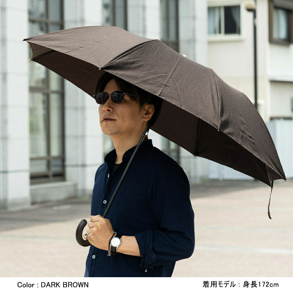 ラグタイム RAG TIME 日傘 折り畳み 晴雨兼用 シャンブレー メンズ レディース 傘 高級傘 晴れ雨兼用傘 折りたたみ UVカット 日傘雨傘 折畳傘 折りたたみ傘 折り畳み傘 ビジネス 日傘 高級 シンプル 無地 ブラック グレー ネイビー ブラウン オフホワイト ブルー
