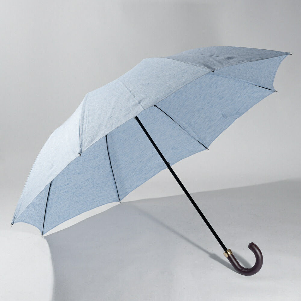 RAG TIME 日傘 折り畳み傘 晴雨兼用 リネンシャンブレー メンズ レディース 傘 メンズ折傘 レディース折傘 高級傘 晴れ雨兼用傘 折りたたみ UVカット 日傘雨傘 折畳傘 折りたたみ傘 折り畳み傘 紳士傘 日傘 高級 シンプル 無地 誕生日プレゼント ギフト 全3色