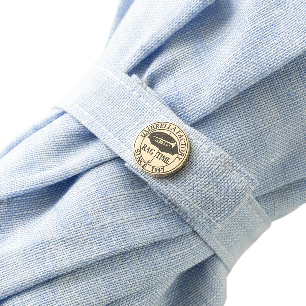 RAG TIME 日傘 折り畳み傘 晴雨兼用 リネンシャンブレー メンズ レディース 傘 メンズ折傘 レディース折傘 高級傘 晴れ雨兼用傘 折りたたみ UVカット 日傘雨傘 折畳傘 折りたたみ傘 折り畳み傘 紳士傘 日傘 高級 シンプル 無地 誕生日プレゼント ギフト 全3色