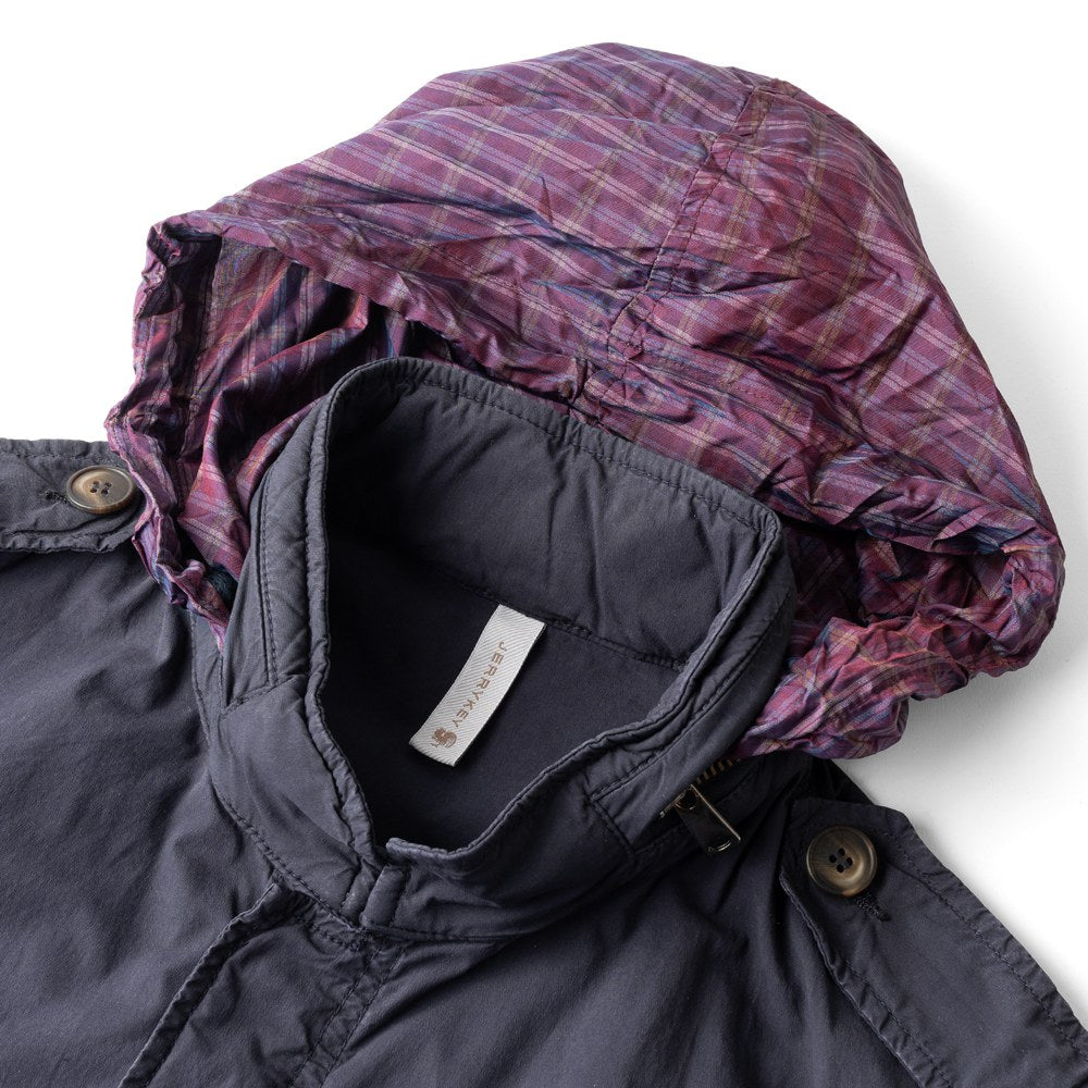 【アウトレット特価】ジェリーケイ JERRY KEY M-65ジャケット フィールドジャケット シングル ネイビー カーキグリーン SAHARA 3320-93216 25春夏 ミリタリージャケット コットン メンズ ビジネス ブランド M65 ミリタリー イタリア