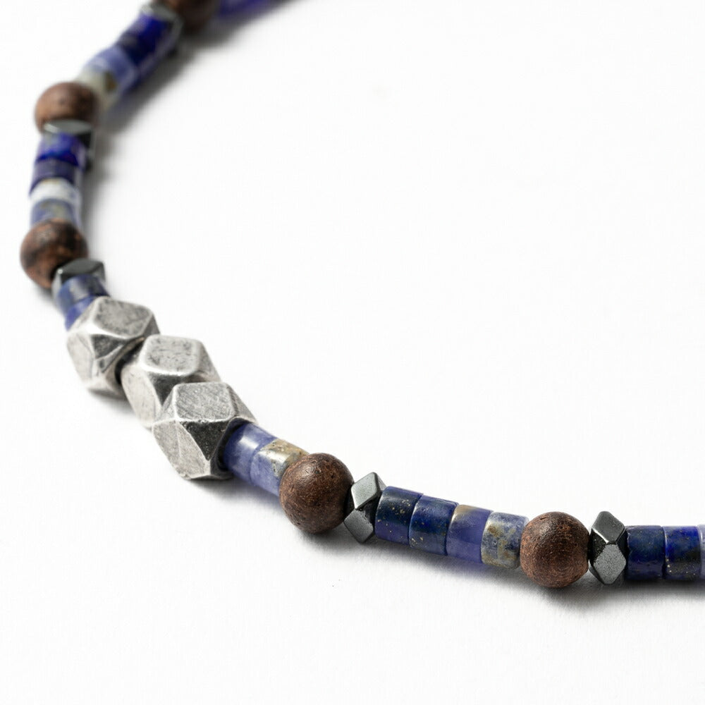 D'AMICO ダミーコ ブレスレット SAU0344 SAU0345 SAU0350 ネイビー グレー ブラウン アクセサリー Andrea D'AMICO アンドレアダミコ ダミコ メンズ レディース 天然石 腕輪 タイガーアイ ソーダライト ラブラドライト シルバー ブランド イタリア 夏 細め