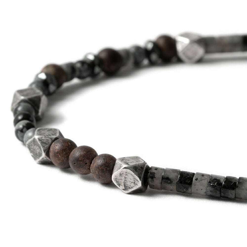 D'AMICO ダミーコ ブレスレット SAU0344 SAU0345 SAU0350 ネイビー グレー ブラウン アクセサリー Andrea D'AMICO アンドレアダミコ ダミコ メンズ レディース 天然石 腕輪 タイガーアイ ソーダライト ラブラドライト シルバー ブランド イタリア 夏 細め