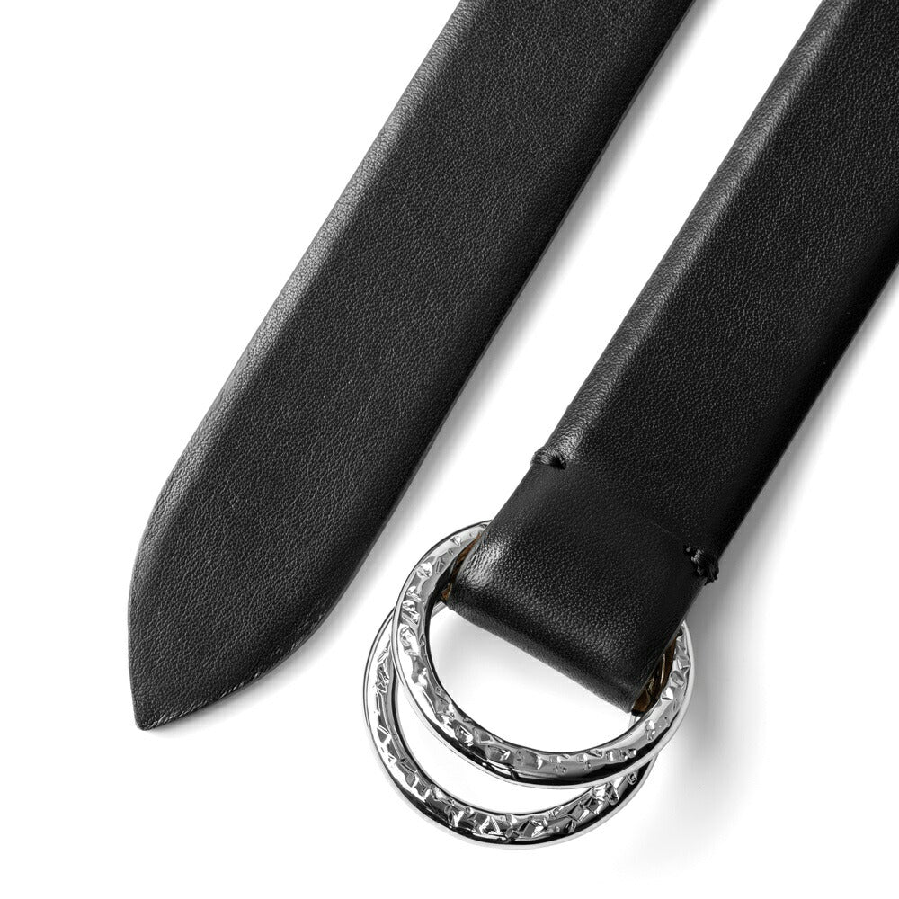 サドラーズ Saddler's リングベルト カーフナッパレザー【3.0cm幅】 RING BELT NAPPA ブラック ダークブラウン メンズ ベルト ビジネス リング イタリア  本革 カーフ ナッパ