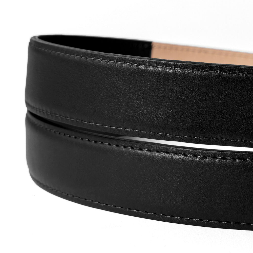 サドラーズ Saddler's リングベルト カーフナッパレザー ステッチ有り【3.0cm幅】RING BELT NAPPA ブラック ダークブラウン メンズ ベルト ビジネス リング イタリア  本革 カーフ ナッパ