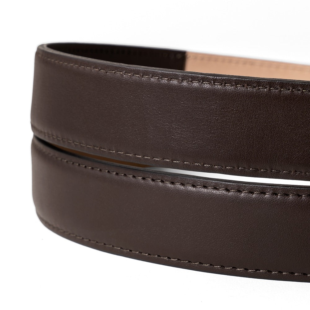 サドラーズ Saddler's リングベルト カーフナッパレザー ステッチ有り【3.0cm幅】RING BELT NAPPA ブラック ダークブラウン メンズ ベルト ビジネス リング イタリア  本革 カーフ ナッパ