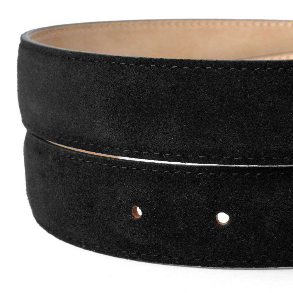 サドラーズ Saddler's スエードベルト SG02 ブラック ダークブラウン チョコレート ネイビー【3.0cm幅】【メンズ ベルト ビジネス イタリア】