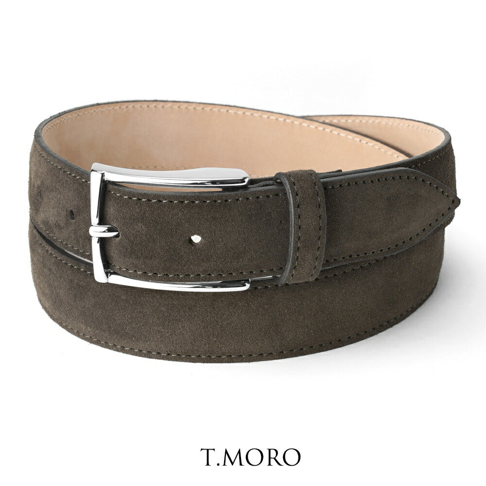 サドラーズ Saddler's スエードベルト SG02 ブラック ダークブラウン チョコレート ネイビー【3.0cm幅】【メンズ ベルト ビジネス イタリア】