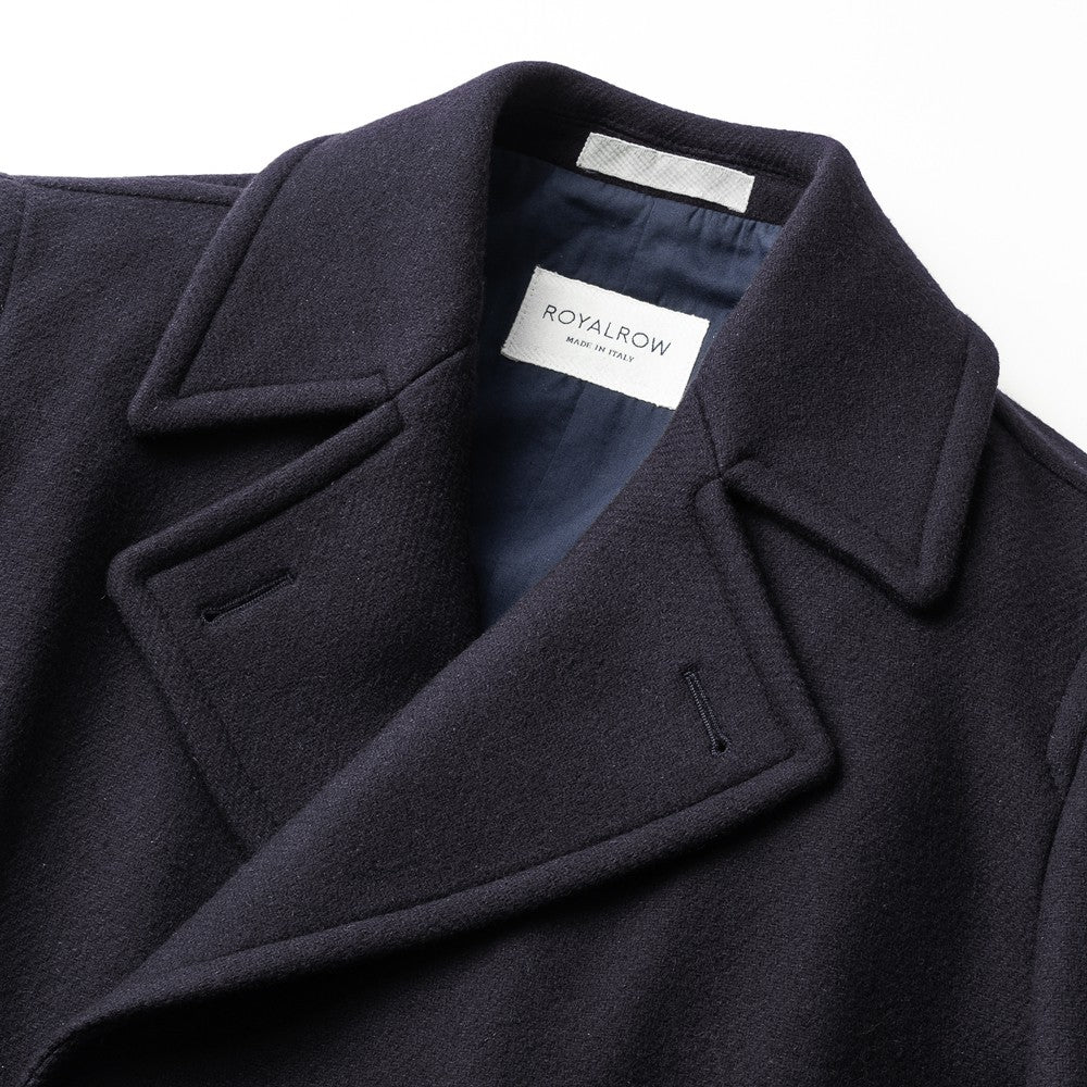 ロイヤルロウ ROYAL ROW ピーコート ショート丈 SHORT PEA b01f M141