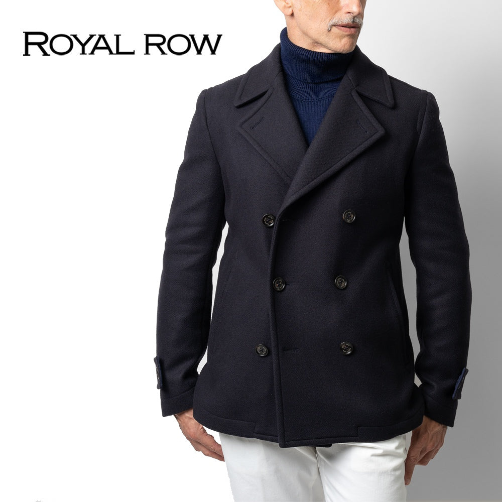 ロイヤルロウ ROYAL ROW ピーコート ショート丈 SHORT PEA b01f M141