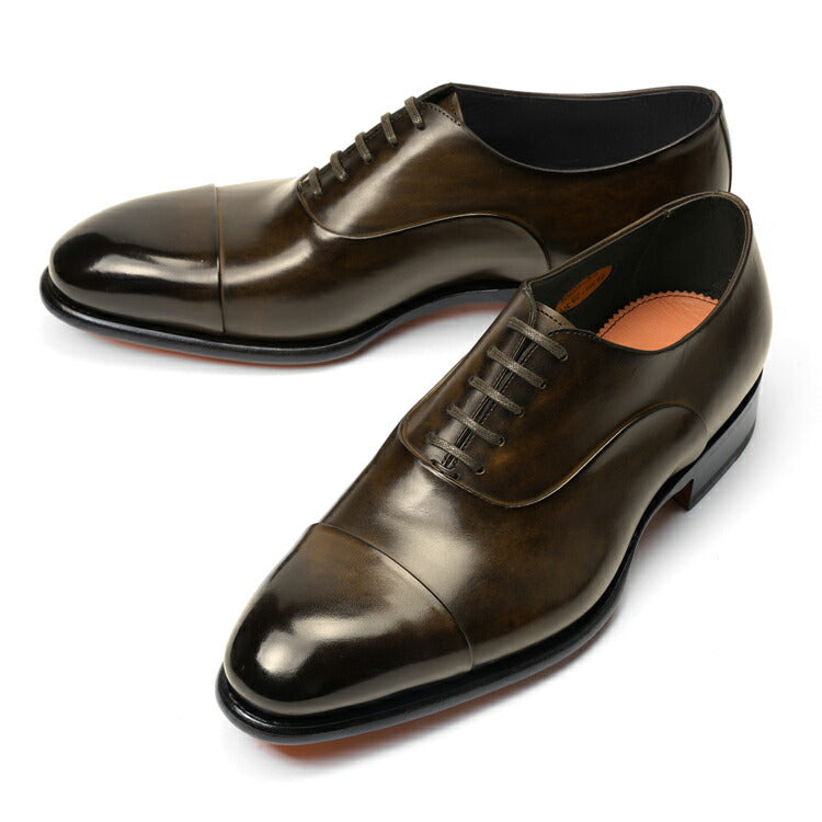 サントーニ SANTONI 12621 ストレートチップ ダークブラウン ドレスシューズ 革靴 ビジネス メンズ ビジネスシューズ メンズ革靴 高品質 メンズ ブランド 履き心地 紳士靴 ドレスシューズ メンズビジネスシューズ カジュアル