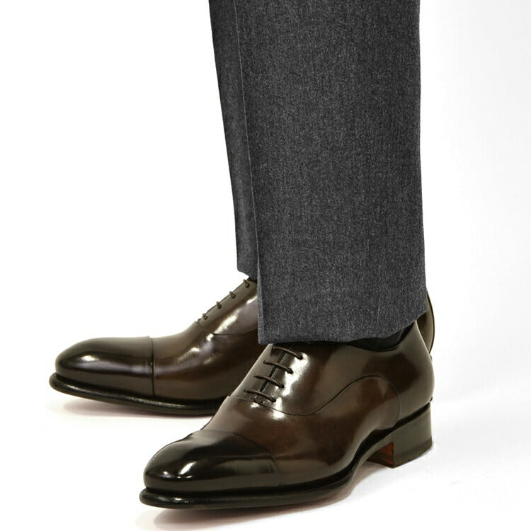 サントーニ SANTONI 12621 ストレートチップ ダークブラウン ドレスシューズ 革靴 ビジネス メンズ ビジネスシューズ メンズ革靴 高品質 メンズ ブランド 履き心地 紳士靴 ドレスシューズ メンズビジネスシューズ カジュアル