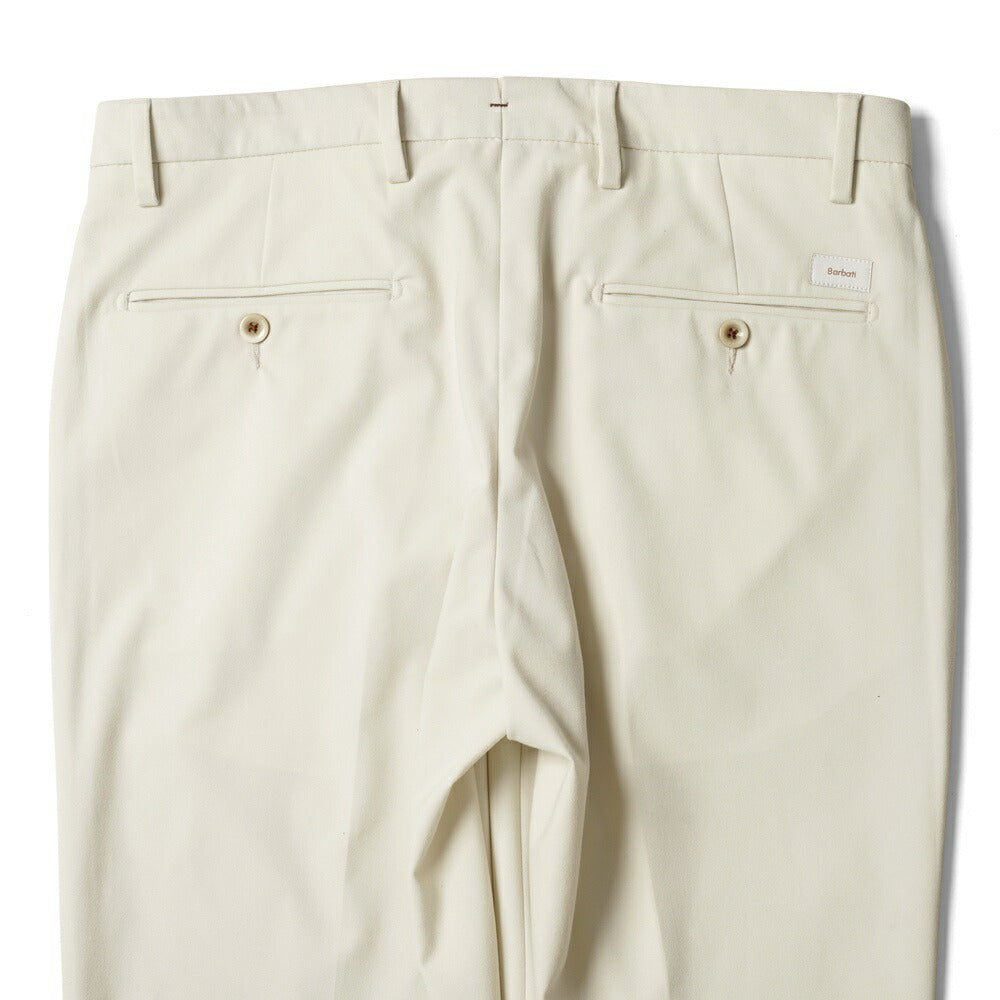 バルバッティ BARBATI スラックス ワンプリーツ P-TONY 225642 ストレッチ 25秋冬 メンズ ワンタックスラックス スリムパンツ メンズ ズボン 紳士ズボン スリム パンツ  ネイビー ブラック ベージュ ホワイト