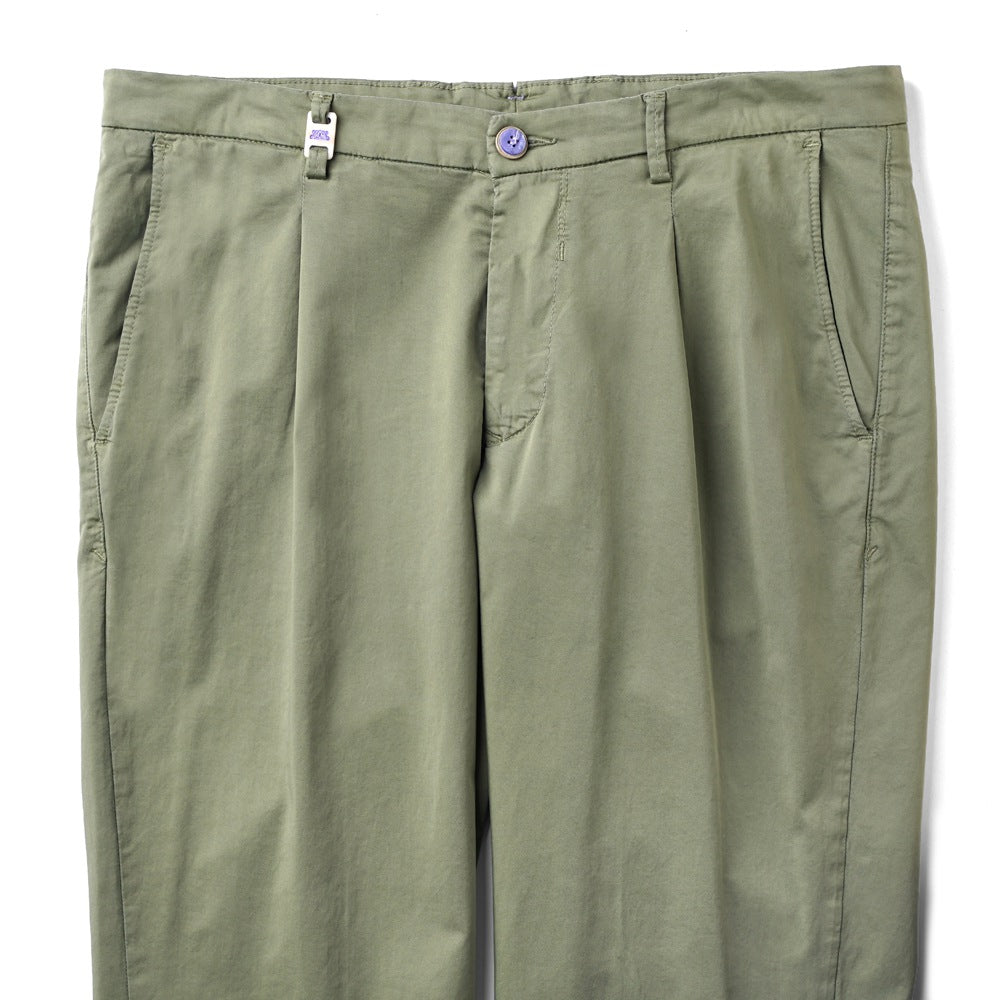 バルバッティ BARBATI スリムチノ ワンプリーツ ウォッシュ加工 P-TONY 125031 ストレッチ 25春夏 メンズチノパンツ チノパン スリムパンツ メンズ ズボン 紳士ズボン チノパンスリム チノパン パンツ グレー ネイビー ブラック ベージュ ホワイト