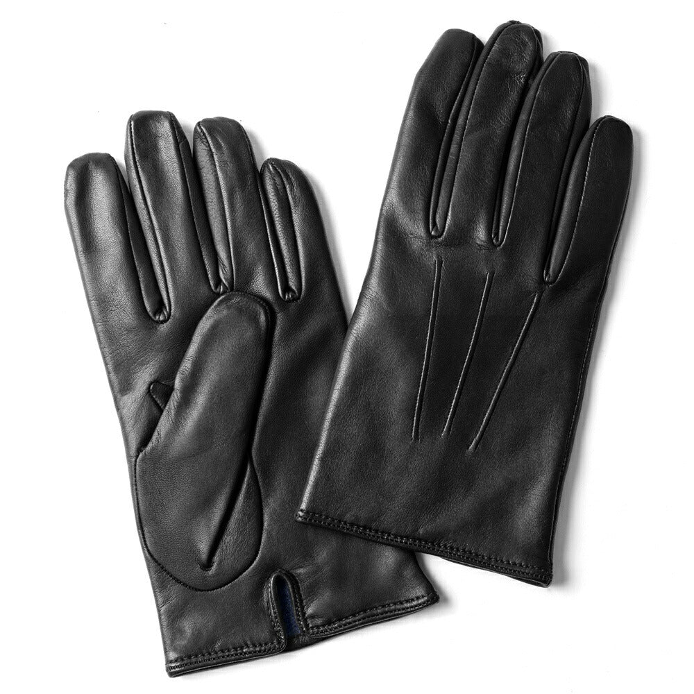 【アウトレット特価】メローラ MEROLA 手袋 レザー グローブ U03 ブラック ブラウン グレー ネイビー 内縫い 革 本革 ナッパ レザー ラムレザー カシミア メンズ ブランド 防寒 暖かい 冬小物 通勤 プレゼント 男性 ライニング イエロー ブルー ボルドー グリーン