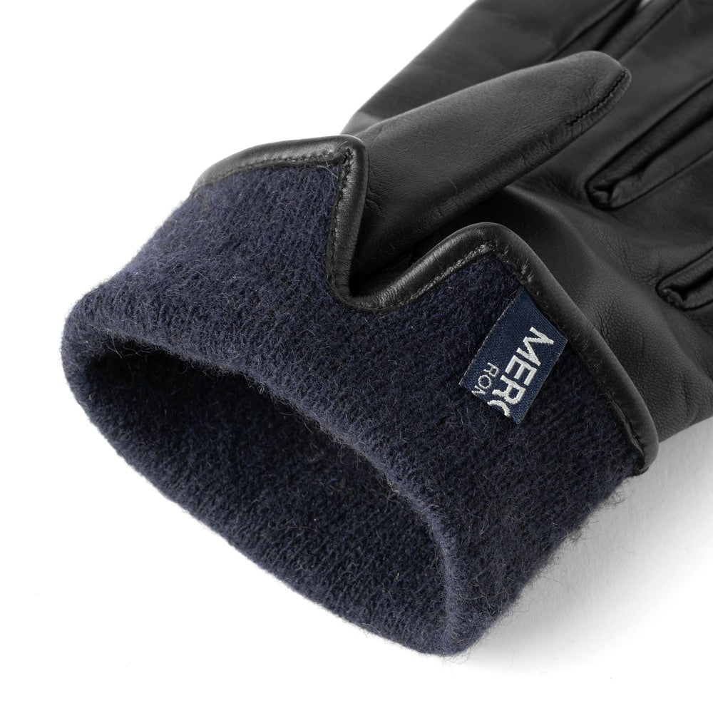 【アウトレット特価】メローラ MEROLA 手袋 レザー グローブ U03 ブラック ブラウン グレー ネイビー 内縫い 革 本革 ナッパ レザー ラムレザー カシミア メンズ ブランド 防寒 暖かい 冬小物 通勤 プレゼント 男性 ライニング イエロー ブルー ボルドー グリーン