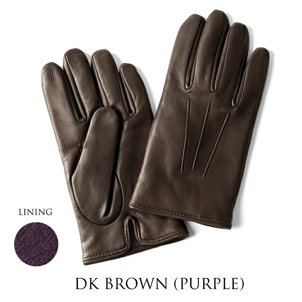 メローラ MEROLA 手袋 レザー グローブ U03 ブラック ブラウン グレー ネイビー 内縫い 革 本革 ナッパ レザー ラムレザー カシミア メンズ ブランド 防寒 暖かい 冬小物 通勤 プレゼント 男性 ライニング イエロー ブルー ボルドー グリーン