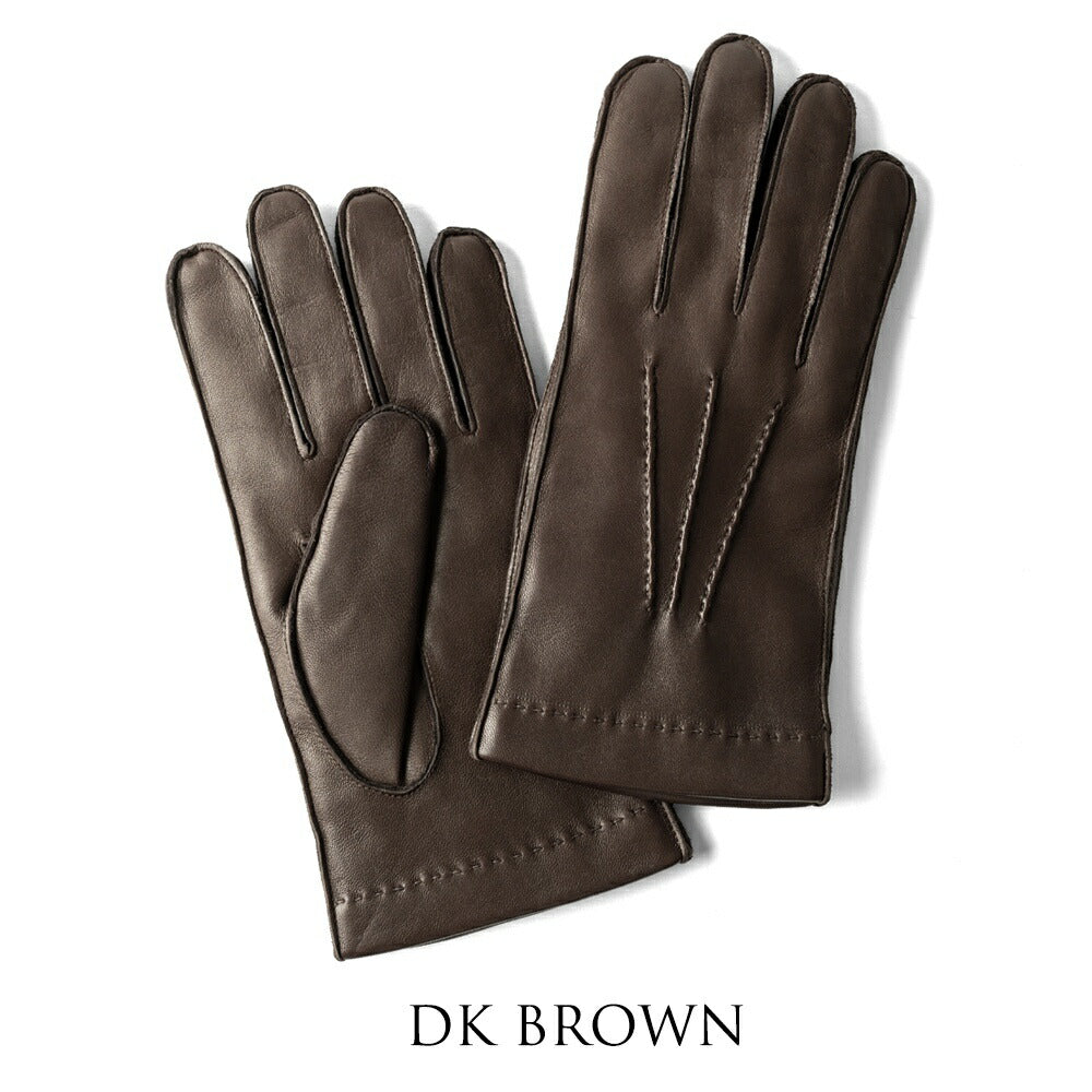 メローラ MEROLA 手袋 レザー グローブ U07 ブラック ブラウン ラビットファー ライニング 外縫い ナッパレザー ラムレザー ファー イタリア 本革 革 メンズ ブランド 防寒 暖かい 冬小物 通勤 ビジネス プレゼント 男性