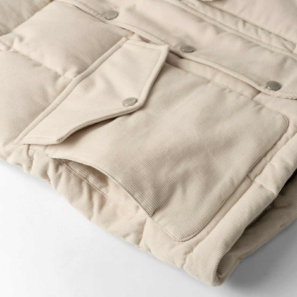 ヴァルスター VALSTAR ダウンベスト コーデュロイ 407N.C007