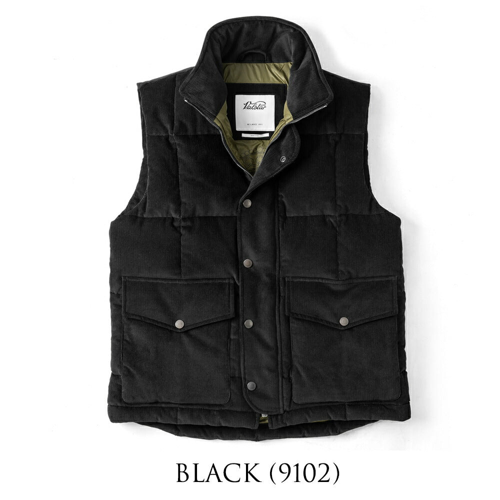ヴァルスター VALSTAR ダウンベスト コーデュロイ 407N.C007