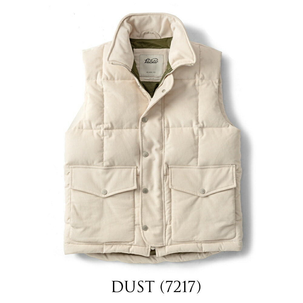 ヴァルスター VALSTAR ダウンベスト コーデュロイ 407N.C007
